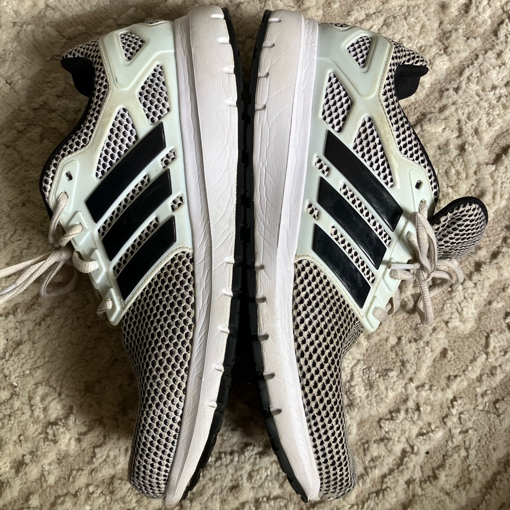 Adidas Energy Cloud Mens Lightweight Running Shoes White Black 10 - Picture 6 of 10